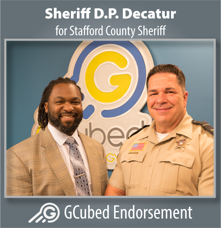 Vernon Green Jr. Endorses Sheriff D.P. Decatur for Reelection as Stafford County Sheriff