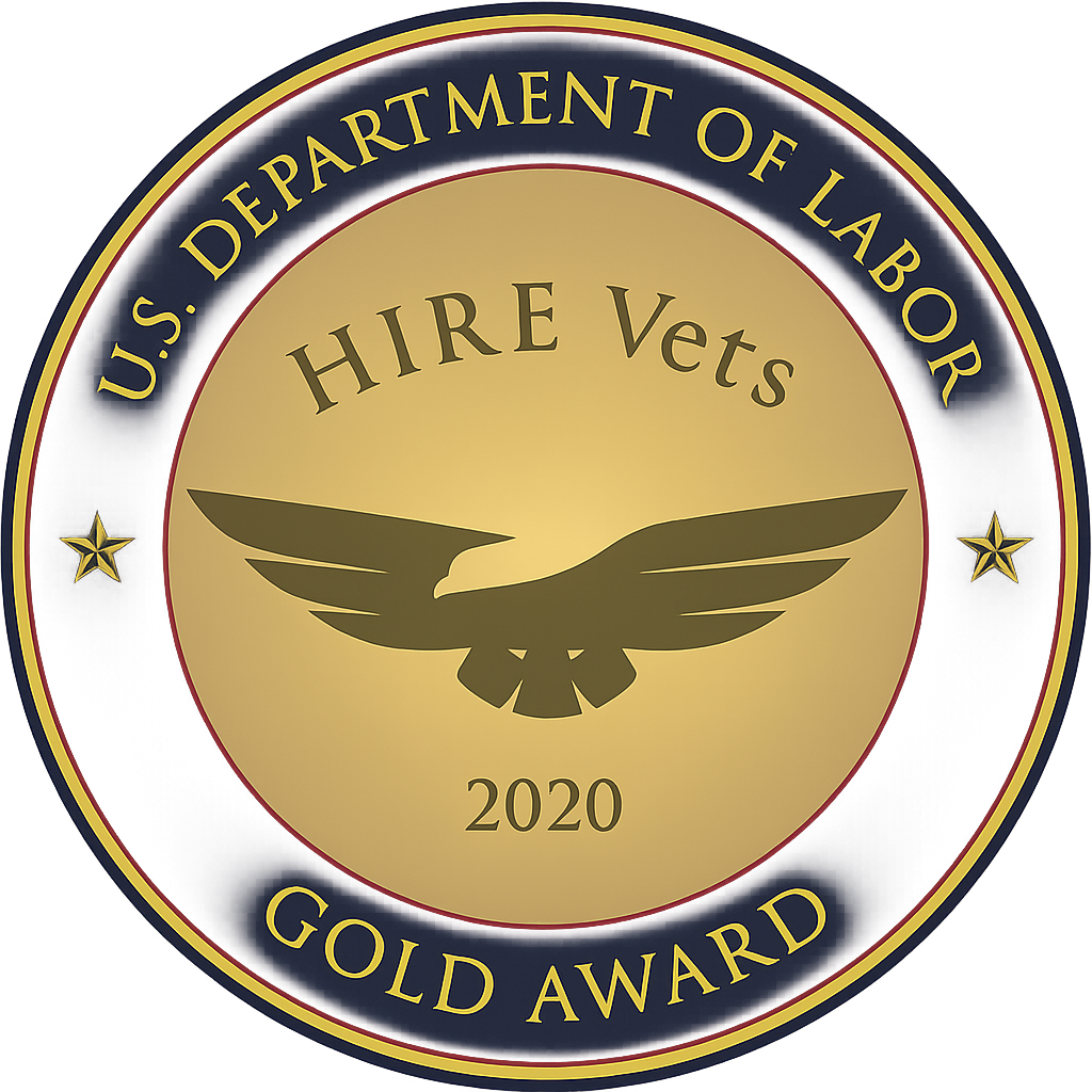  HIRE Vets Medallion Award from US Department of Labor